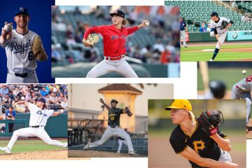 Pitching prospects Steven Zobac, Connelly Early, A.J. Blubaugh, Will Dion, Carlson Reed, Zander Mueth, and Chen-Wei Lin