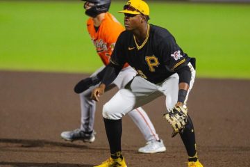 Tony Blanco Jr. playing first base