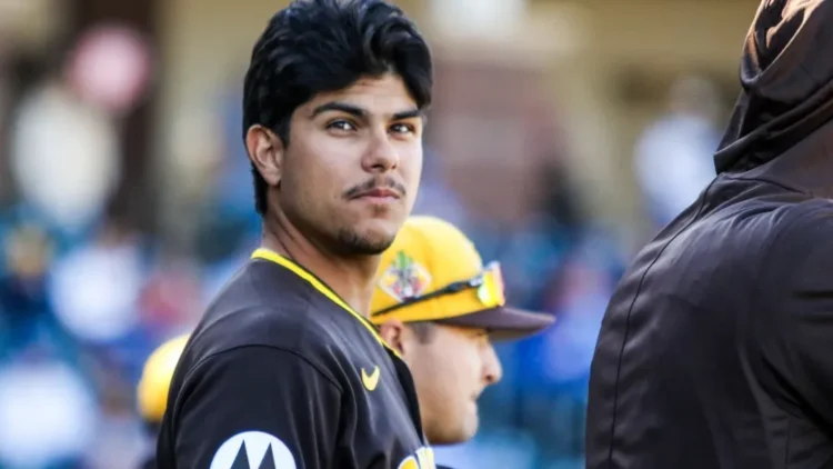 Ethan Salas looking over his right shoulder at the camera